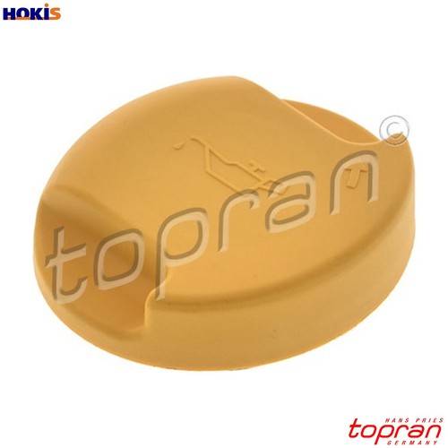 Sealing cap oil filler - oil, neck