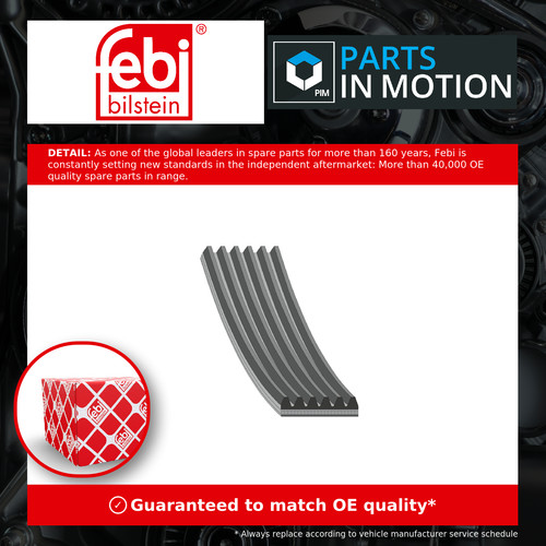 Rib multi drive belt - 6,