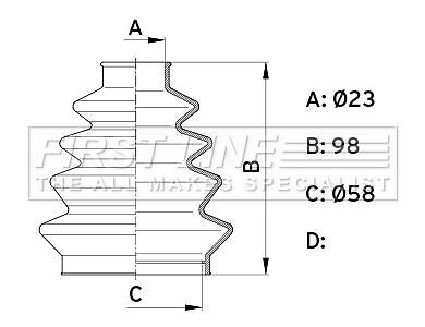 First line front inner - front, boot