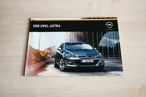 232000 opel astra brochure - astra,