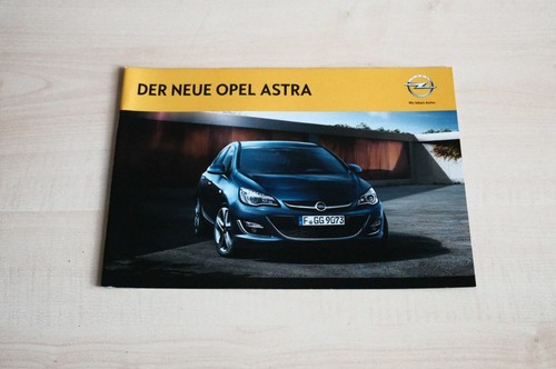 231995 opel astra brochure - opel,