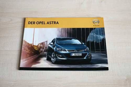 231998 opel astra brochure - 231998),